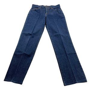 Lauren Ralph Lauren Women's High Rise Straight Leg Dark Wash Jeans Size ??